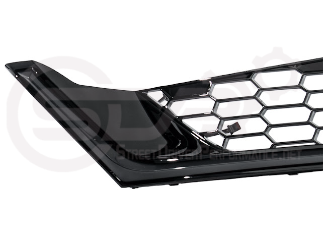 2024-Up For Mustang S650 Dark Horse Style Bumper | Side Intake LED Grille DRL Light Bar Pair
