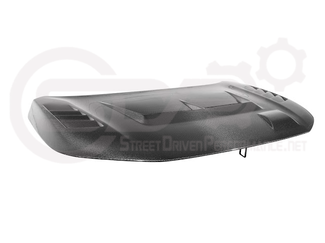 2023-UP HONDA CIVIC FL5 TYPE-R | JDM VARIS STYLE CARBON FIBER FRONT VENTED HOOD