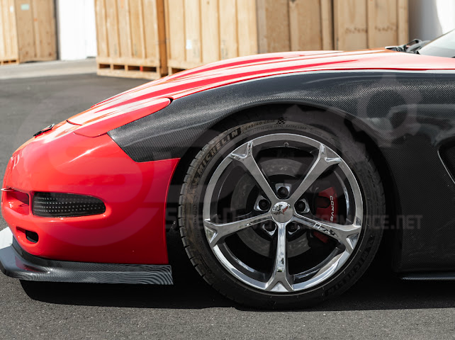 1997-2004 CHEVROLET CORVETTE C5 PERFORMANCE FRONT SPLITTER LIP GROUND EFFECTS