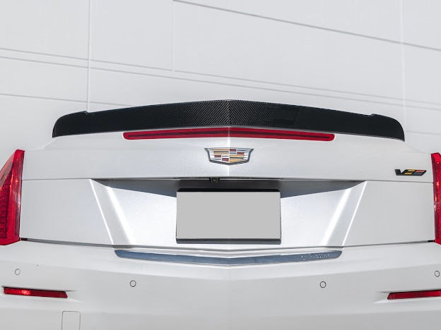 2016-2019 Cadillac ATS-V COUPE  | SDP Package Carbon Fiber Trunk Spoiler Wing