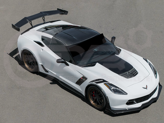 2014-2019 Chevrolet Corvette C7 Coupe | CARBON FIBER Replacement Top Targa Roof Panel
