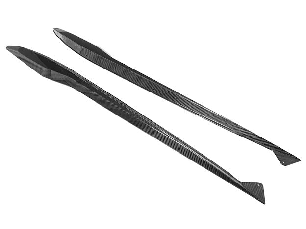 2020-UP CHEVROLET CORVETTE C8 Z06 |CARBON FIBER SIDE SKIRTS ROCKER PANELS GROUND EFFECTS