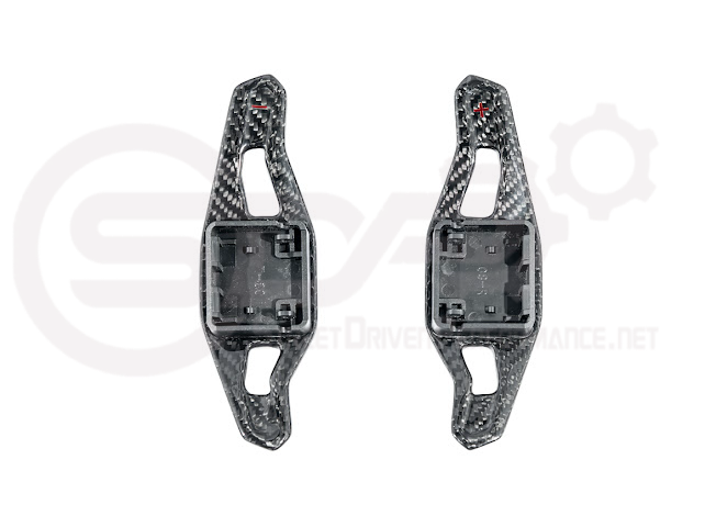 2020-UP CHEVROLET CORVETTE C8 | Lamborghini Style CARBON FIBER Steering Wheel Paddle Shifters