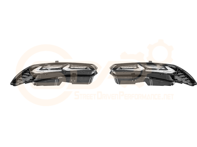 2014-2019 CORVETTE C7 SMOKE / CLEAR LENS REAR TAILLIGHT