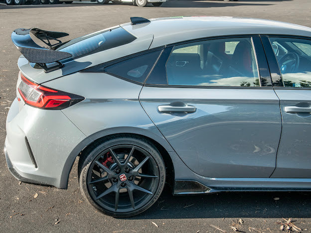 2023-UP HONDA CIVIC FL5 TYPE-R | JDM FACTORY STYLE CARBON FIBER REAR HIGH WING SPOILER