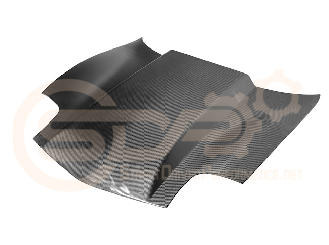 *IMPERFECTION / DISCOUNTED* 1997-2004 CHEVROLET CORVETTE C5 CARBON FIBER FRONT COWL HOOD