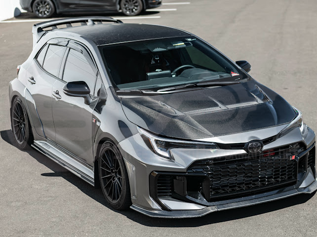 2023-UP TOYOTA GR COROLLA | JDM VRS STYLE FRONT AIR VENTED HOOD