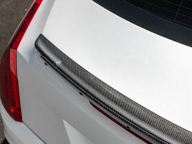 2016-2019 Cadillac ATS-V COUPE  | Wickerbill Trunk Spoiler Wing Carbon Fiber