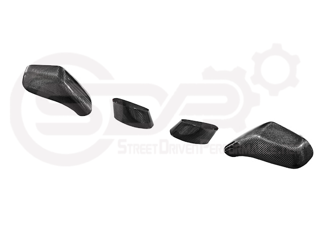 2014-2019 Chevrolet Corvette C7 | Factory Style CARBON FIBER Full Mirror Cap Covers Pair