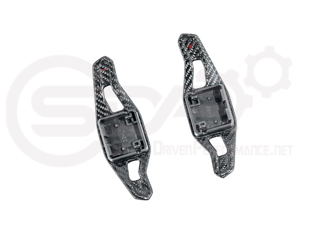 2020-UP CHEVROLET CORVETTE C8 | Lamborghini Style CARBON FIBER Steering Wheel Paddle Shifters