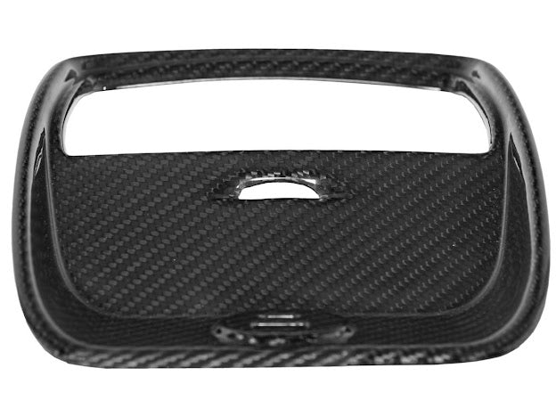 2021-Up Ford Mustang Mach-E |INTERIOR Carbon Fiber Rear AC Outlet Panel Cover