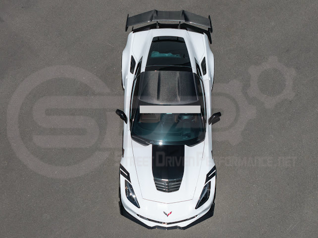 2014-2019 C7 Chevrolet Corvette | Dry Carbon Fiber Tape On Roof Side Molding Trim Cover