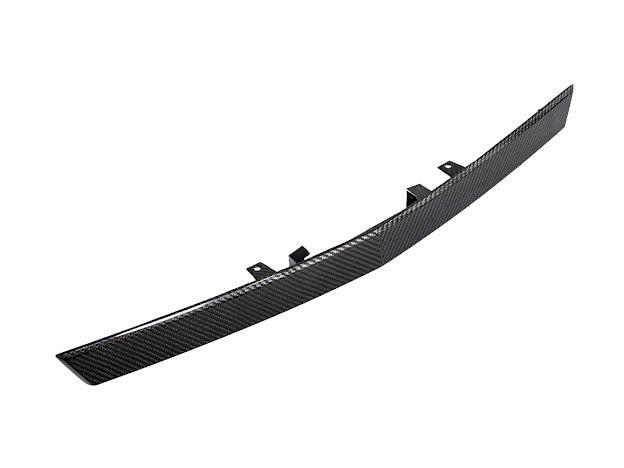 2009-15 CADILLAC CTS-V V2 SEDAN | CARBON FIBER REAR TRUNK DECKLID APPLIQUÉ INSERT-FOR MODELS EQUIPPED WITH SINGLE LENS CAMERA