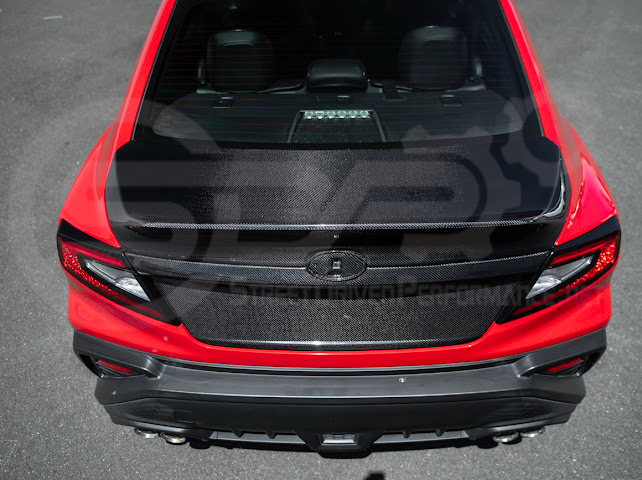 2022-Up Subaru WRX | JDM Style Carbon Fiber Rear Trunk w/ Integrated Spoiler Wing