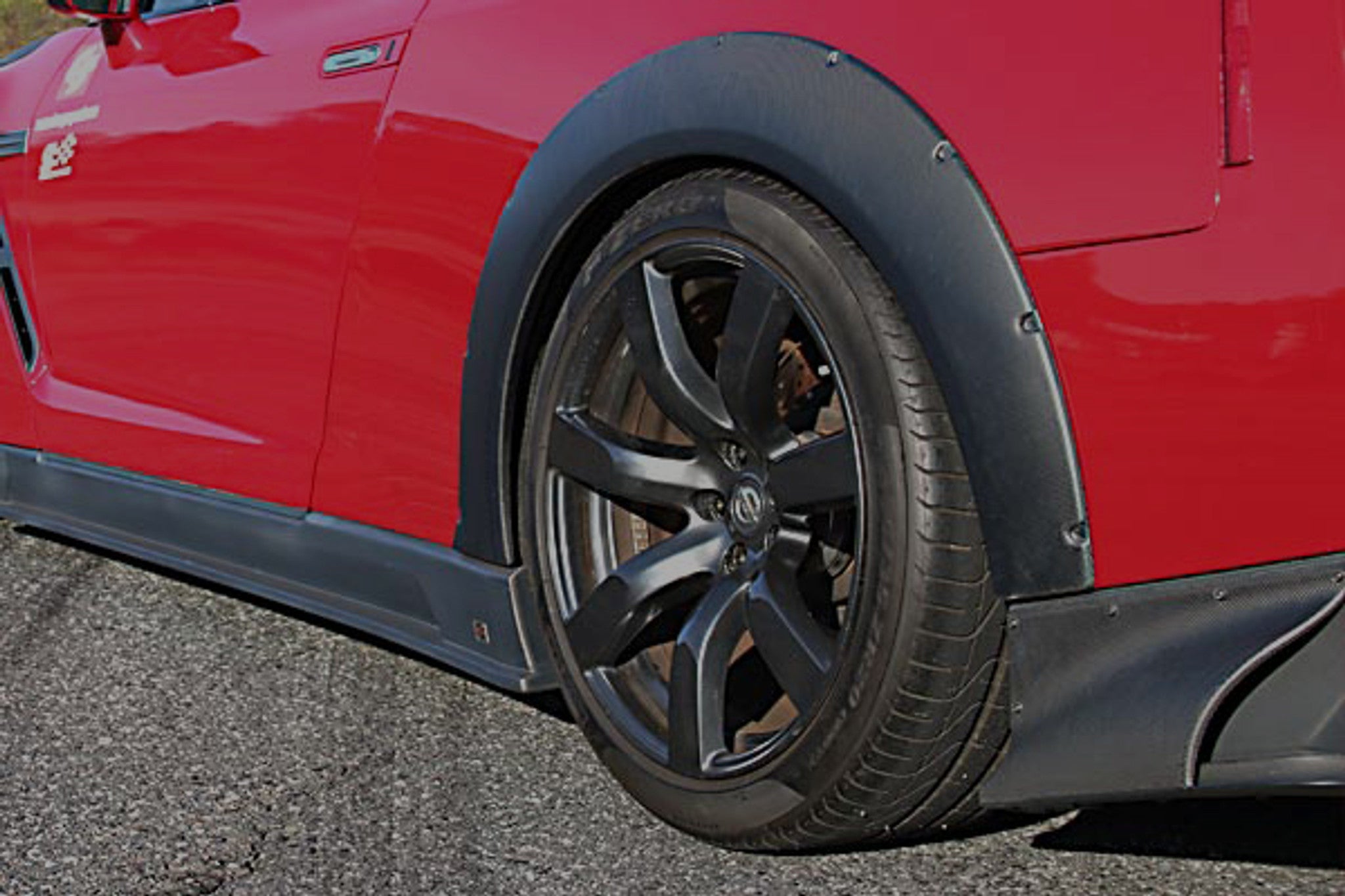 Charge Speed 2007-20241 Nissan ALL GTR R35 FRP 20mm Rear Over Fenders
