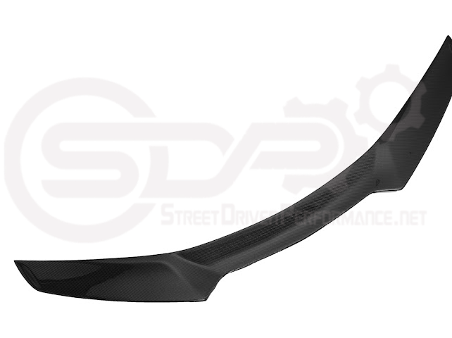 2023-Up CORVETTE C8 Z06 / E-RAY / ZR1 | Z06 FACTORY STYLE CARBON FIBER REAR SPOILER WING WITH 1.5 INCH EXTENDED WICKERBILL WINGLETS