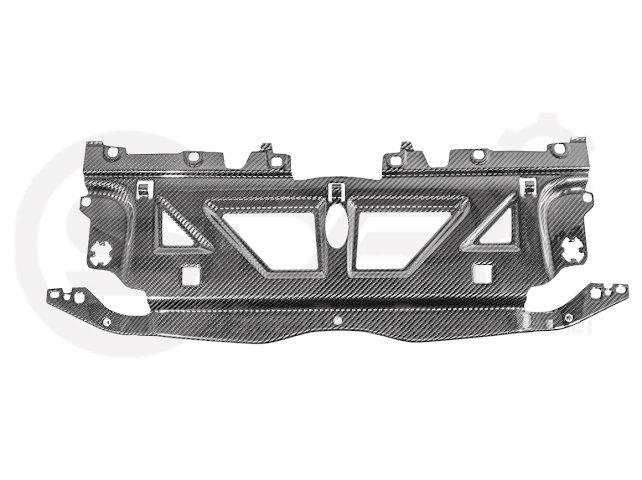 2021+ BMW G87 G80 G82 M2 M3 M4 | DRY CARBON FIBER WATER TANK RADIATING PLATE COVER TRIM