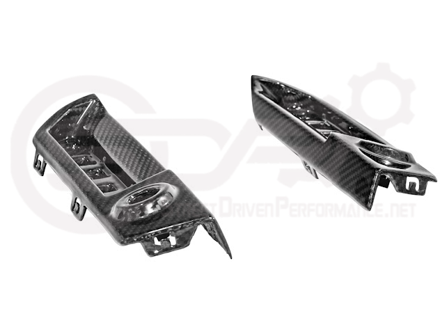 2023-UP BMW G87 M2 | FACTORY STYLE CARBON FIBER REPLACEMENT REAR BUMPER REFLECTOR TRIM PAIR