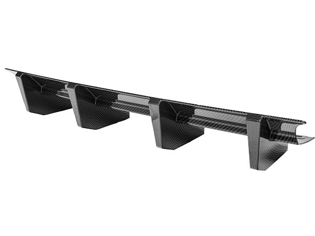 2015-UP DODGE CHALLENGER SRT *ADD-ON* REAR DIFFUSER