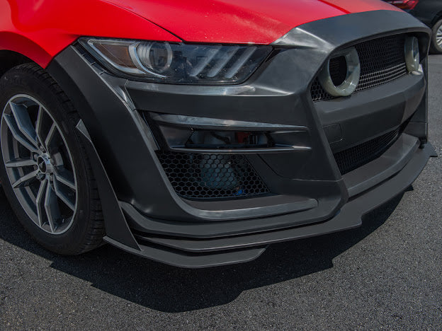 2015-17 FORD MUSTANG | GT500 CONVERSION FRONT BUMPER WITH LED GRILLE KIT