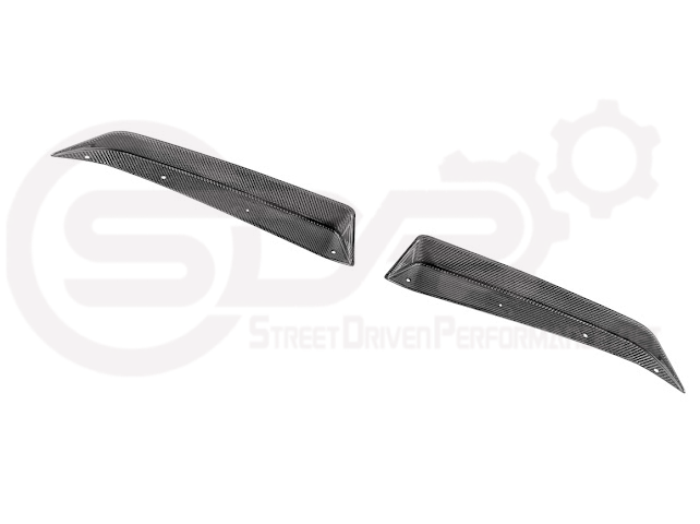 2023-Up CORVETTE C8 Z06 / E-RAY / ZR1 | Z06 FACTORY STYLE CARBON FIBER REAR SPOILER WING WITH 1.5 INCH EXTENDED WICKERBILL WINGLETS
