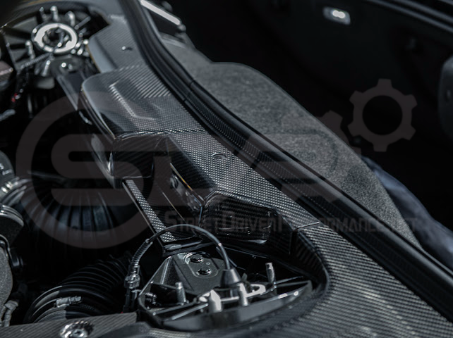 2025-Up Corvette C8 ZR1 | CARBON FIBER Engine Bay Trim Panel Cover Pair
