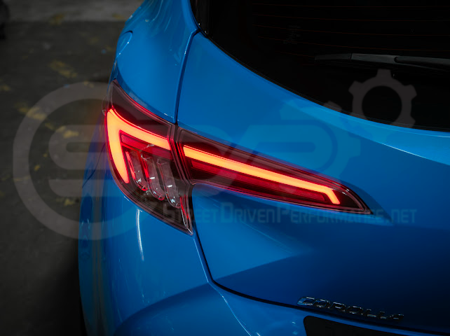 2019-UP COROLLA HATCHBACK GR SEQUENTIAL SIGNAL LED CLEAR REAR TAILLIGHTS PAIR