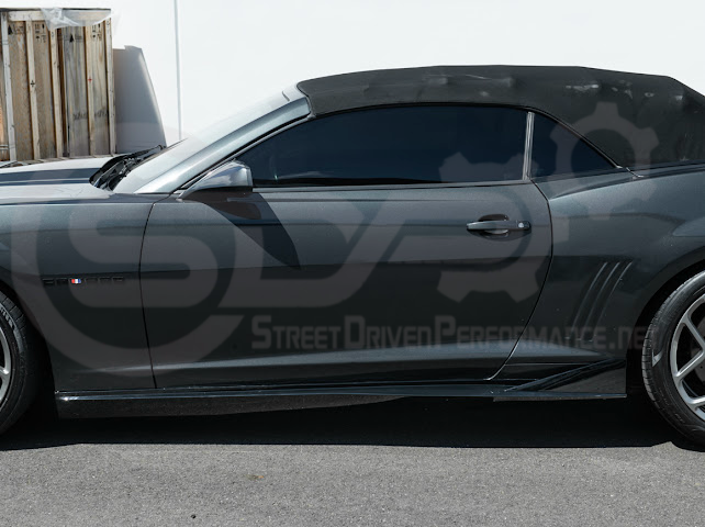 2010-2015 5TH GEN CAMARO PERFORMANCE TRACK PACKAGE SIDE SKIRTS ROCKER PANEL GROUND EFFECTS