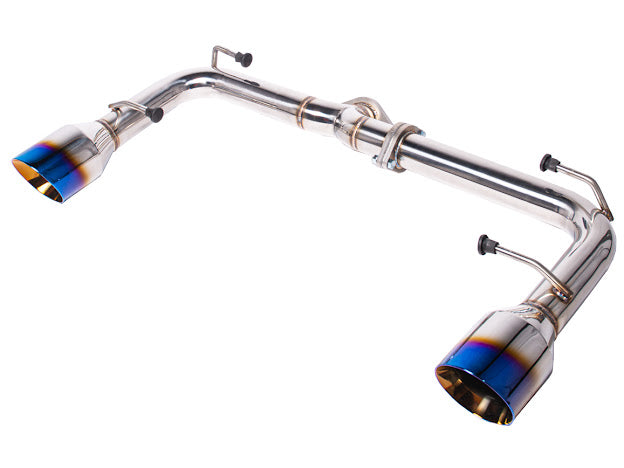 2022+ TOYOTA GR86 & SUBARU BRZ AXLE BACK EXHAUST (BURNT BLUE TIPS)