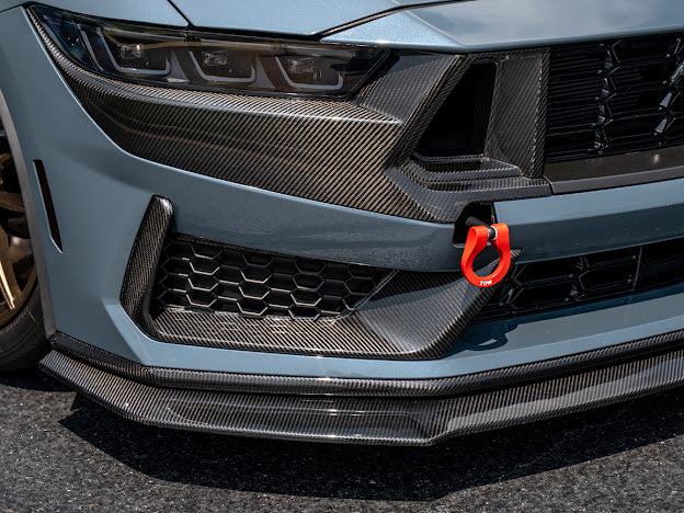 2024-Up Ford Mustang S650 Dark Horse | CARBON FIBER Front Lower Grille Insert Pair
