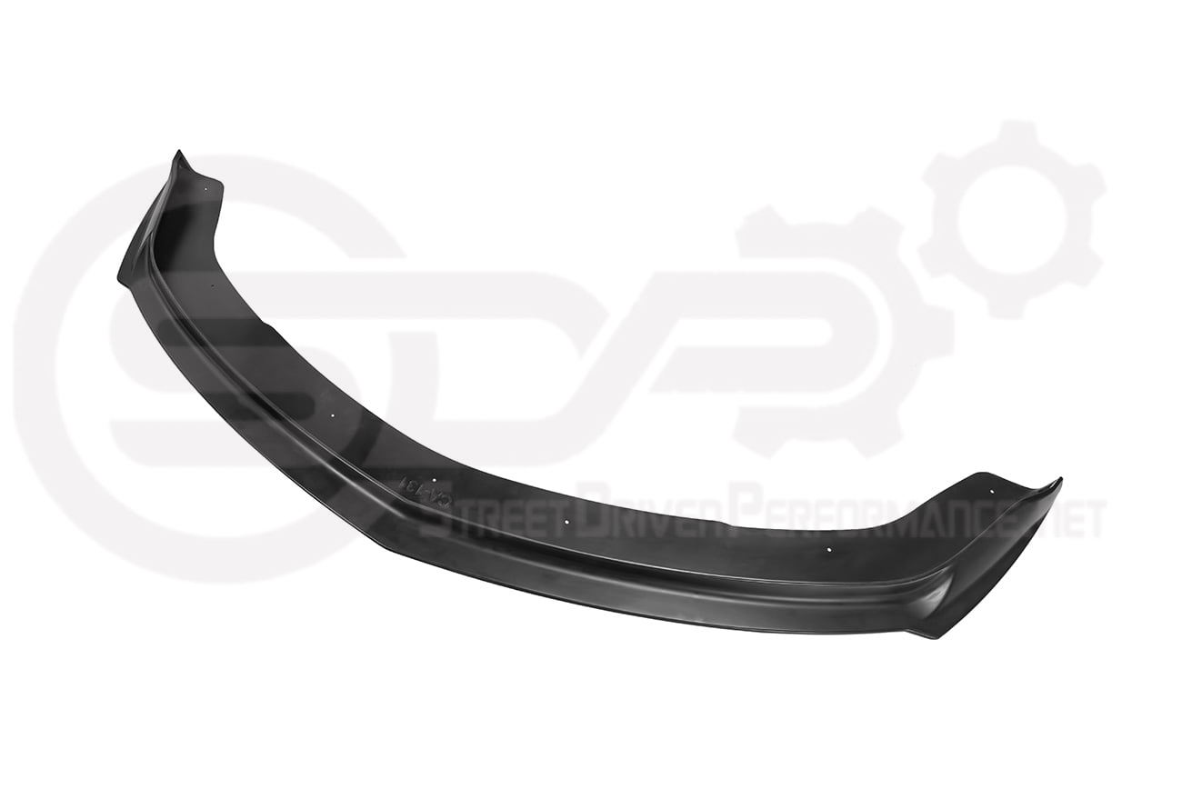 2008-2009 Pontiac G8 GXP front lip splitter in polyurethane or carbon fiber, designed for ground effect enhancement.