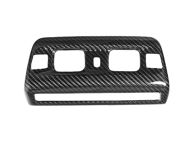 2020+ CHEVROLET CORVETTE C8 CARBON FIBER ROOF READING LIGHT CONTROL PANEL TRIM COVER