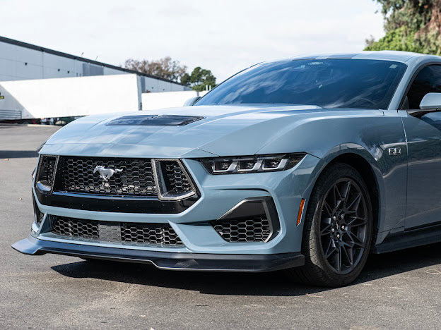 2024-UP FORD MUSTANG S650 | CARBON FIBER FRONT UPPER HOOD VENT INSERT