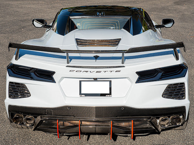 2020+ CHEVROLET CORVETTE C8 | DARK TINTED REAR LIGHT COVER
