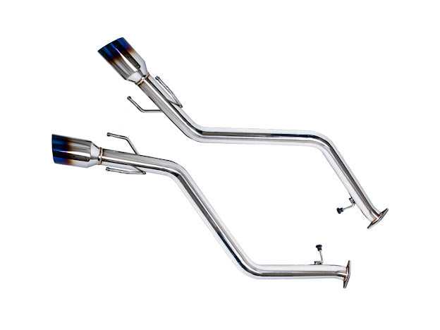 2021-PRESENT LEXUS IS300 IS350 MUFFLER DELETE AXLE BACK BURNT TIPS EXHAUST PAIR