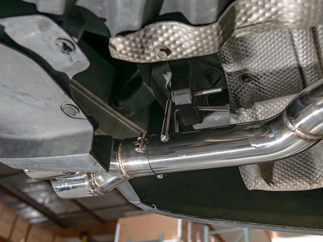 2008-2009 Pontiac G8 | T-304 Steel Muffler Delete Axle Back 3" Quad Tips Exhaust