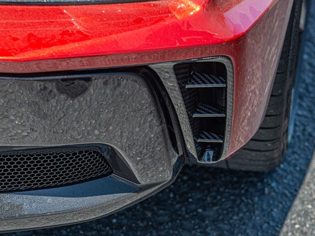 2023+ CHEVROLET CORVETTE C8 Z06 |REAR DIFFUSER SIDE VENT COVER PAIR
