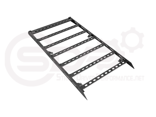 2010-2024 Toyota 4Runner | Carbon Steel Black Top Roof Rack Cargo Carrier