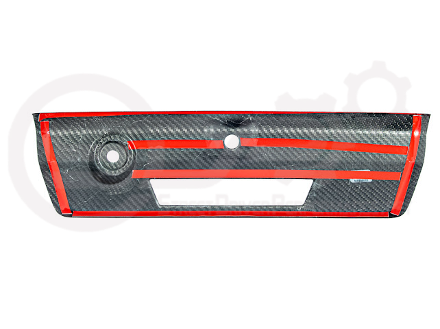 2021-UP FORD F-150 | FACTORY STYLE CARBON FIBER REAR TRUNK TAILGATE HANDLE ASSEMBLY COVER