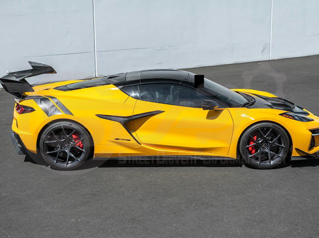 2023-UP CHEVROLET CORVETTE C8 Z06 & E-RAY | SDP PERFORMANCE TRACK STYLE SIDE SKIRTS ROCKER PANEL GROUND EFFECTS