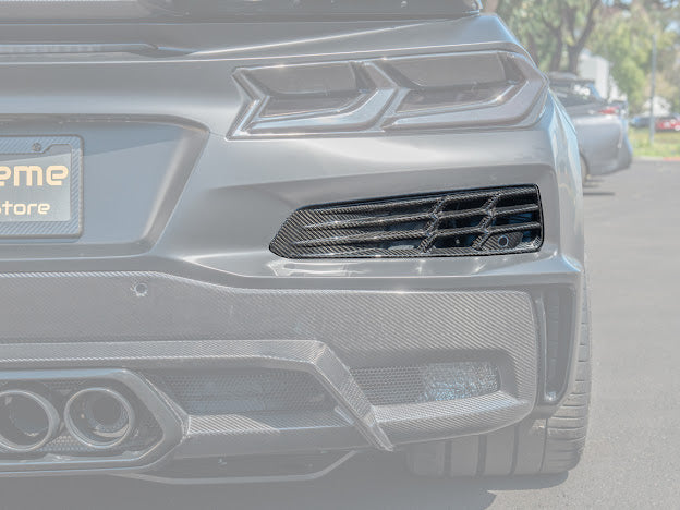 2020+ CHEVROLET CORVETTE C8 Z06 | REAR BUMPER GRILLE VENT PAIR