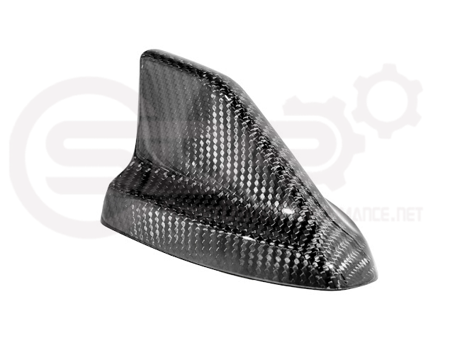 2024-Up Ford Mustang S650 | Carbon Fiber Tape-On Roof Shark Fin Antenna Cover