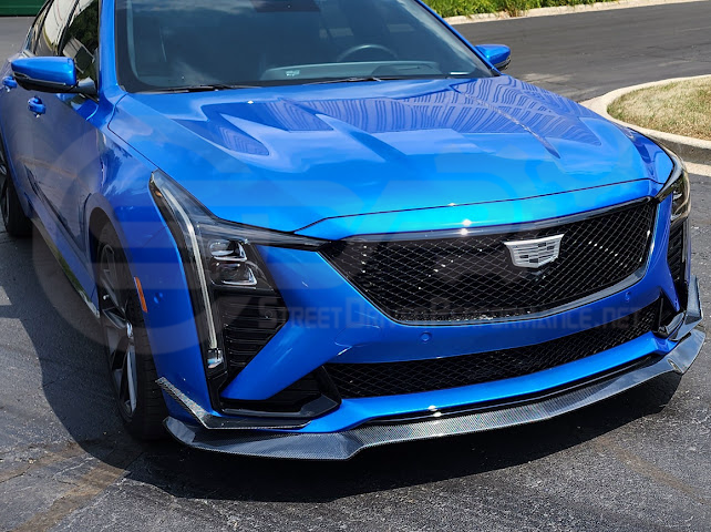 2025-Up Cadillac CT5-V | SDP Performance Package Add On Front Side Bumper Canards Pair