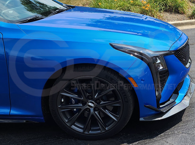 2025-Up Cadillac CT5-V | SDP Performance Package Add On Front Side Bumper Canards Pair