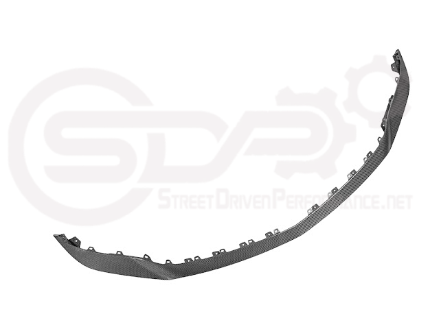Factory OEM style carbon fiber front lip splitter and wheel arches for Cadillac CT5-V Blackwing, designed for ground effects.
