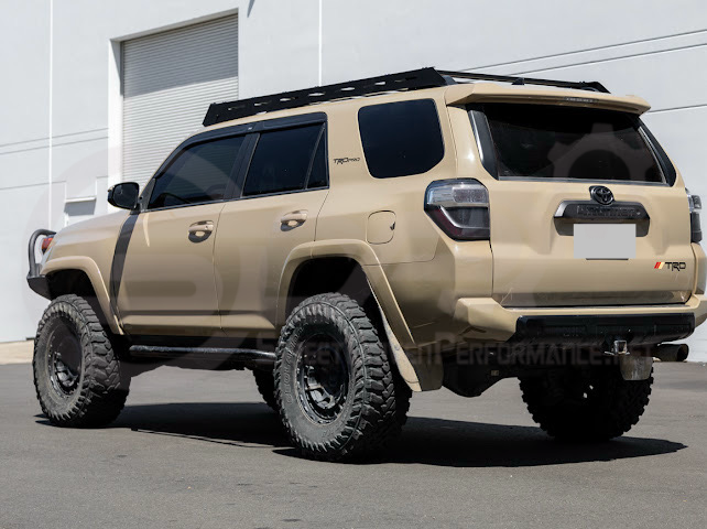 2010-2024 Toyota 4Runner | Carbon Steel Black Top Roof Rack Cargo Carrier