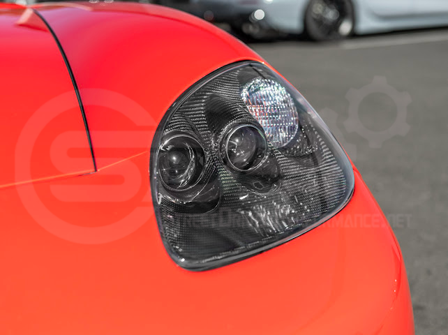 2005-2013 CHEVROLET CORVETTE C6 | FACTORY OEM STYLE CARBON FIBER  HEADLIGHTS HOUSING REPLACEMENT