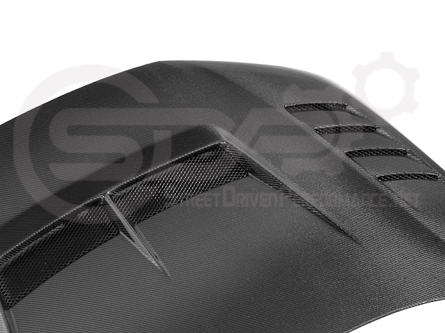 2023-UP HONDA CIVIC FL5 TYPE-R | JDM VARIS STYLE CARBON FIBER FRONT VENTED HOOD