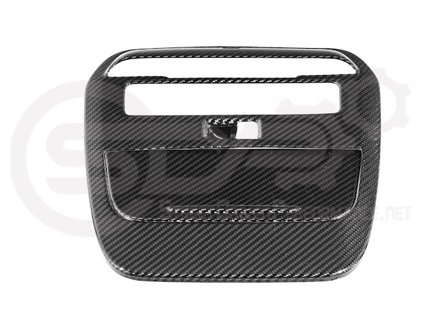 2021-Up Ford F-150 | Dry Carbon Fiber Overhead Console Front Map Lamp Frame Panel