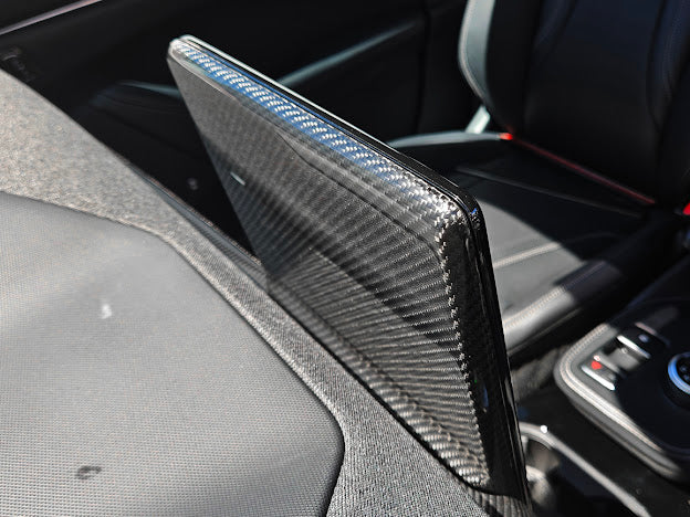 2021-Up Ford Mustang Mach-E | INTERIOR Carbon Fiber Navigation Monitor Cover